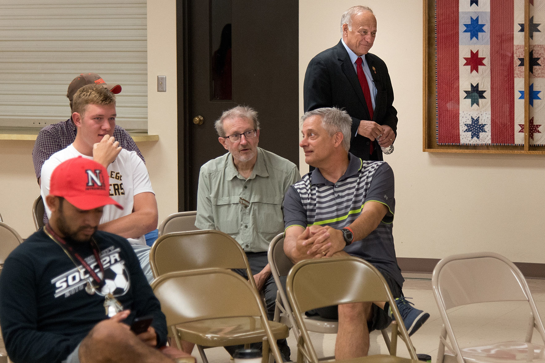 Steve King Alton Town Hall